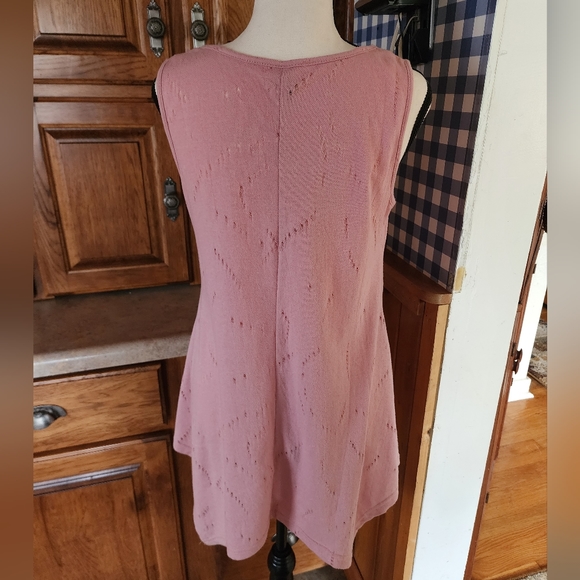 VEIISAR Blush Cotton Dress Size M NWT - Picture 2 of 8